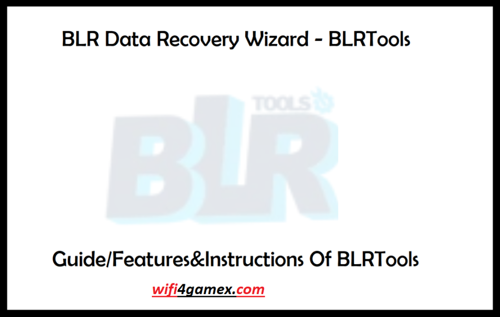 BLR Data Recovery Tool